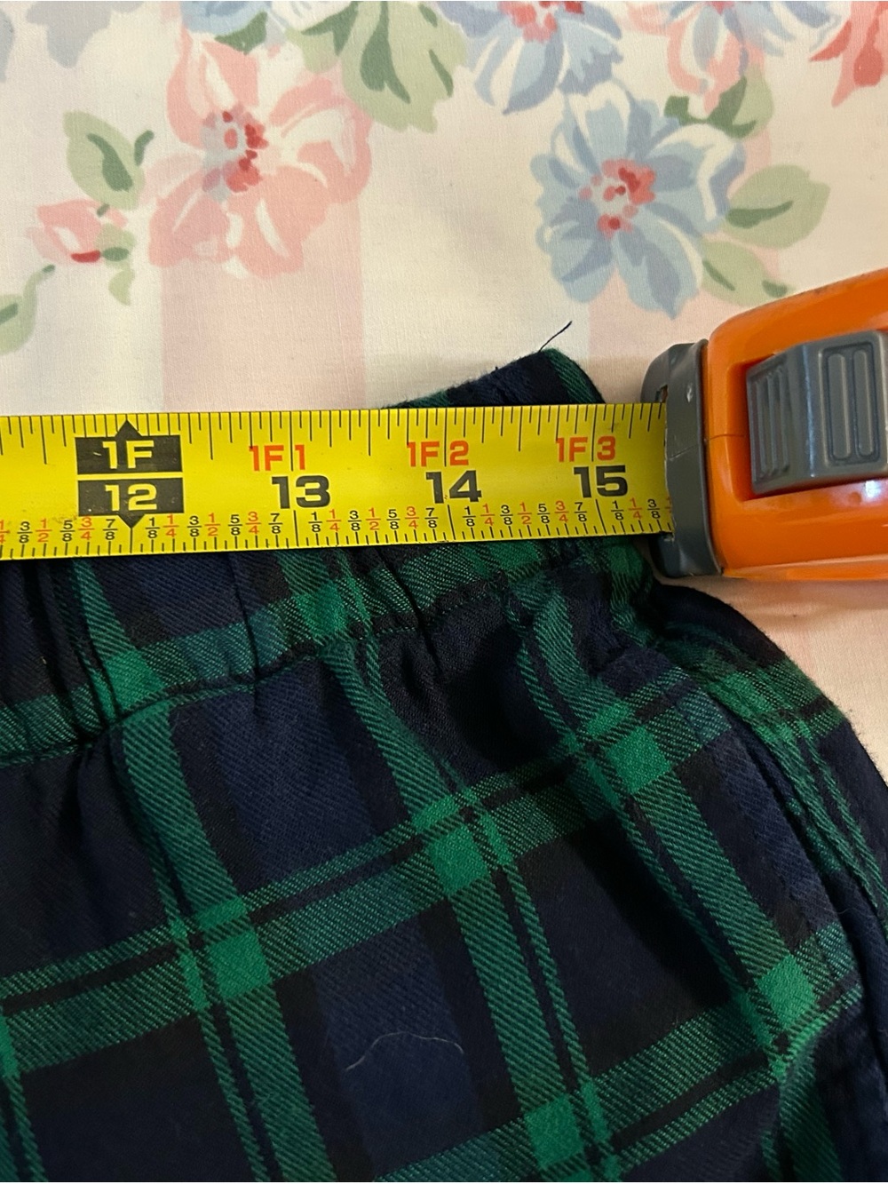 J. Crew Green and Navy Plaid Pajama Pants - Picture 2 of 12